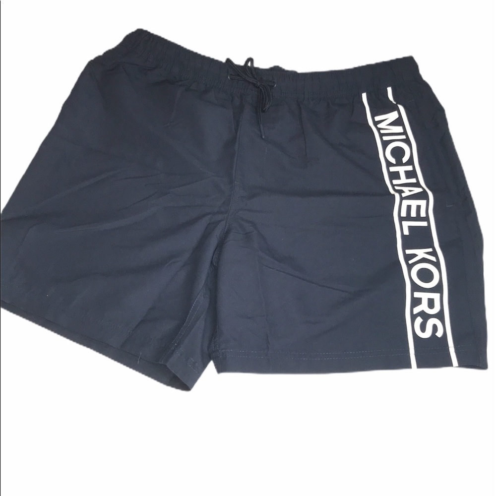 Michael Kors Swim Trunks Midnight Blue, Large - Picture 6 of 6